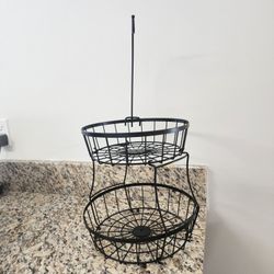 Fruit And Vegetable Basket 2 Levels