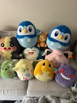 Pokemon Squishmallow Lot