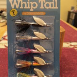 FISHING BLUE FOX WHIP TAIL 1/8 oz DEEP RUNNER SIZE 1 