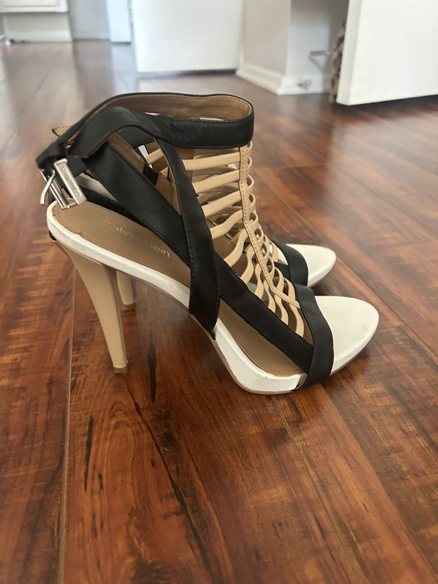 Calvin Klein Strappy Heels!