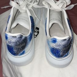 Size 44 Alexander McQueen White/MultiBlue