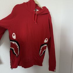 Bape Side Zip Shark Hoodie 