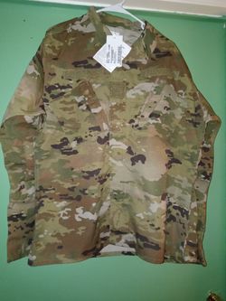 Camo Army Jacket New With Tags Mens Lrg