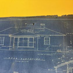 1941 Mcm Rambler Home  Complete Blueprint Set