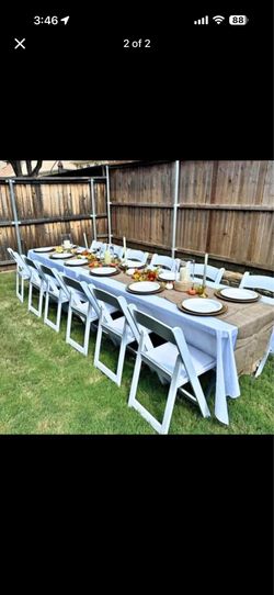 Chairs and tables s,a,l,e
