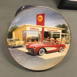 Shell Full Service Plate Jack Schmitt Collector Plate