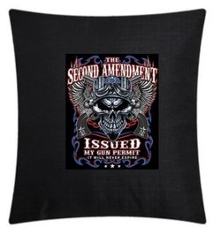 2nd Amendment Decretive Pillow