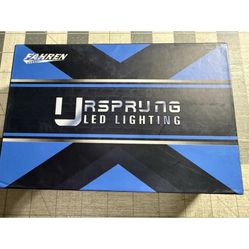 Fahren Ursprung Blue H4 LED  Light Bulbs 60W 24000LM 8000K Ice Blue Pair Blue