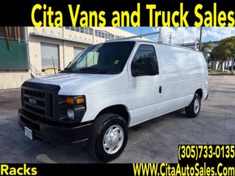 2010 E250 Ford E-Series Cargo Van White