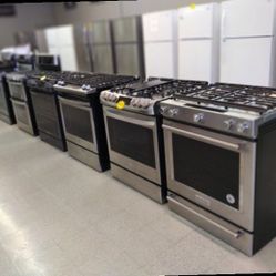 SLIDE IN STOVES OPEN BOX ITEMS