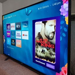 SMART  TV  SHARP  AQUOS  58"  ROKU   4K  LED  HDR   DOLBY   VISION  FULL  UHD  2160p⏮️⏮️ ( NEGOTIABLE )  🟥DELIVERY  AVAILABLE⏮️⏮️