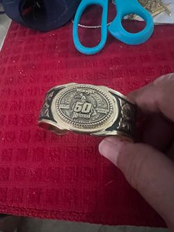 Wrangler 50th Anniversary cuff bracelet..size 5.5 to 6