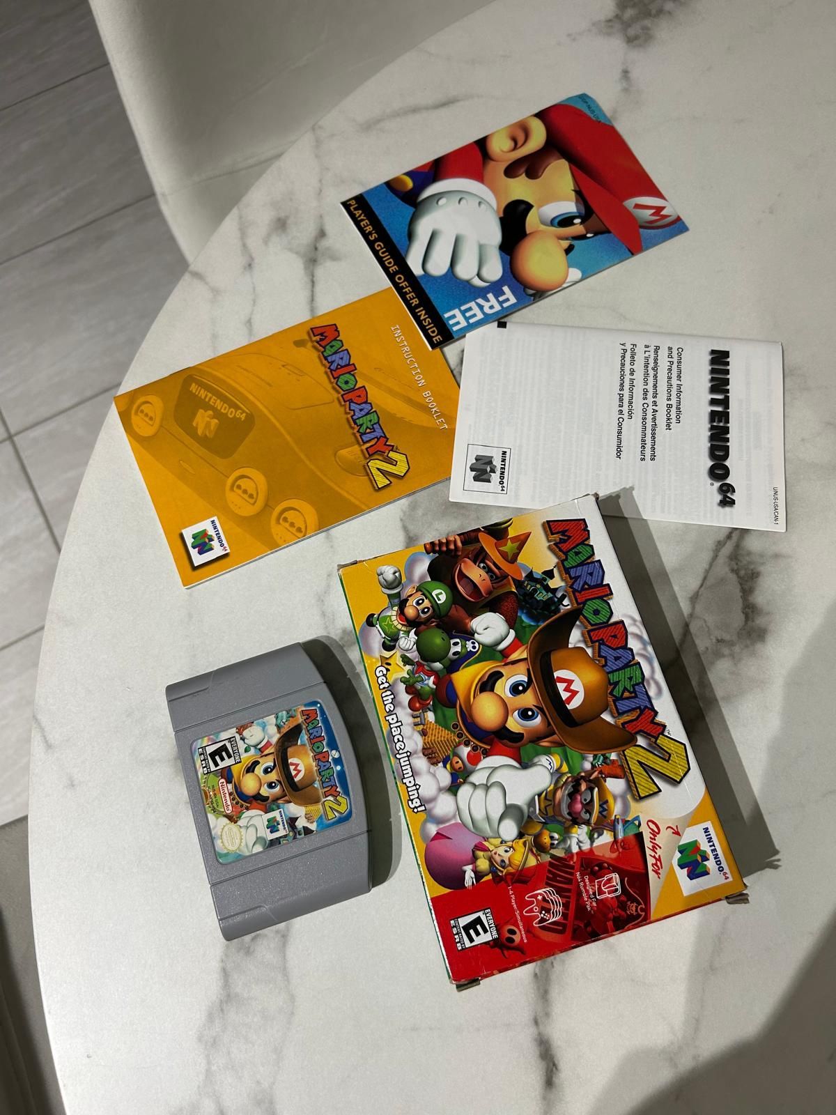 Mario Party For N64 Complete In Box