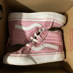 Toddler High top vans 5C