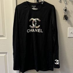 Chanel Long Sleeve Shirt Size XL