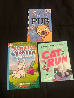 Lot of 3 Scholastic Children's Books