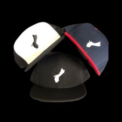 12  Custom Embroidered Yupoong Snapbacks or Dad Hats With Your Design or Logo Custom Embroidery $180