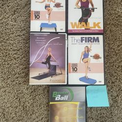 5 pack workout videos for dvd