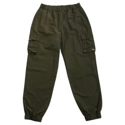 Alo Yoga It Girl Pants Womens Large Green Cargo Joggers Utility Gorpcore Hiking