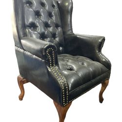 Coaster Black And Burgundy Traditional Accent Chair
