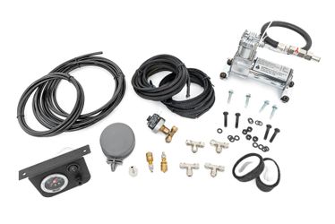 RC Onboard Air Bag Compressor Kit w/Gauge