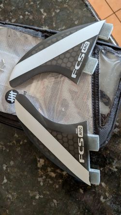 FCS Quad ARC Surfboard Fins side bites surfboard fins