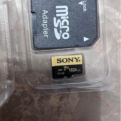 New Sony 1TB SD card with adapter for cameras, Nintendo Switch, Steam deck, Drone, PC & Laptop, dash cam, Videos, Pictures 