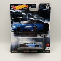 Hot Wheels Premium - ’16 BUGATTI CHIRON - Exotic Envy - Car Culture