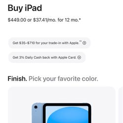 iPad 10th Generation 