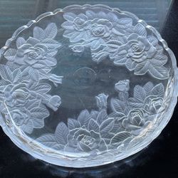 Crystal Bowl and Dish