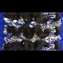 Virgin Unprocessed Human Hair Extensions 