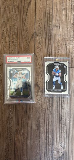 Justin Herbert 2020 Rookie Prizm Lot