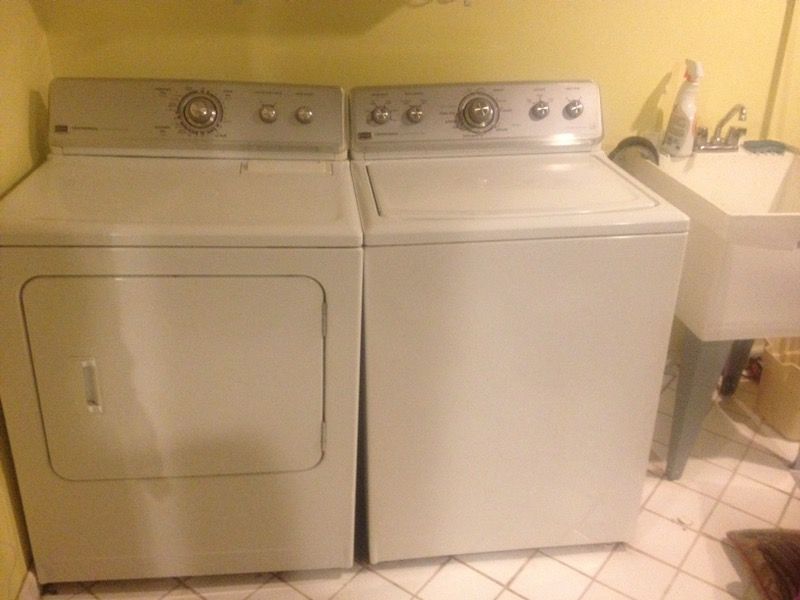 Maytag washer and dryer