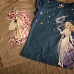 Girl's T-shirts Two(2) New
