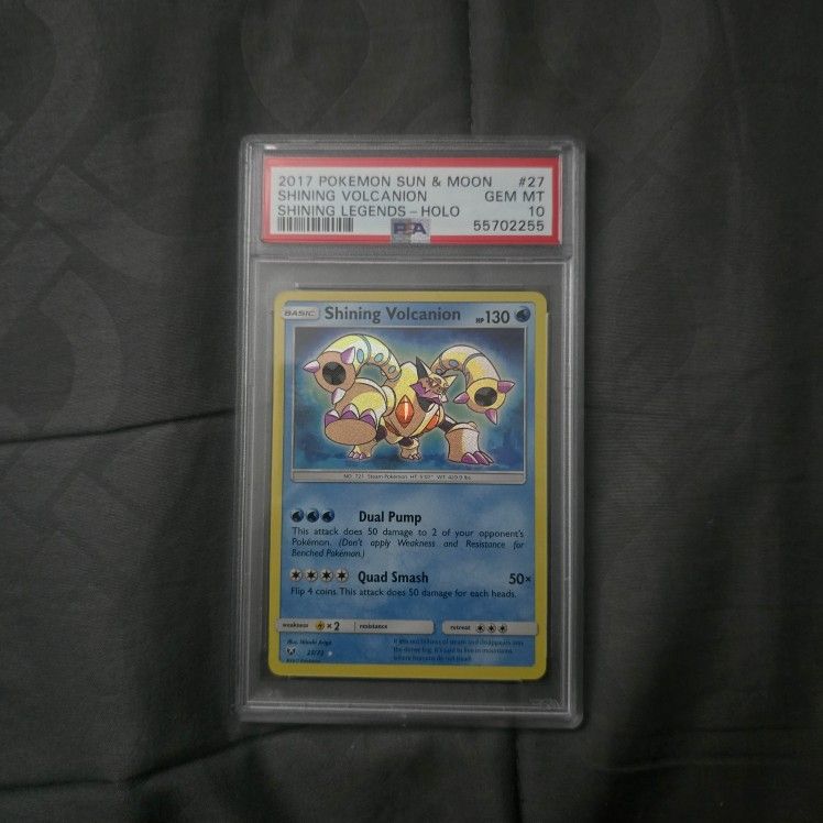 Pokemon PSA 10 Shining Volcanion