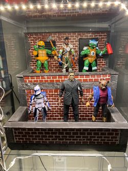 1/12 scale diorama rooftop marvel dc Star Wars