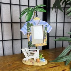 Vintage Aloha Shirt Picture Frame Photo Display