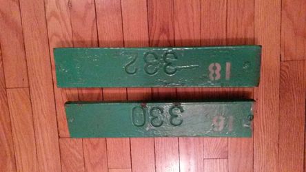 Old Comiskey Park seat backs