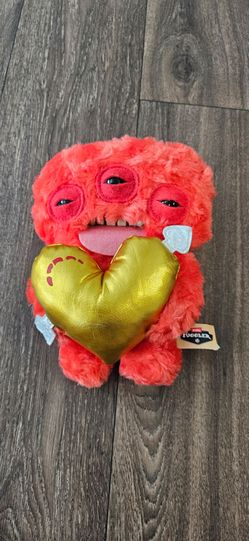 2026 Fuggler Love Fugg Series 2 Annoyed Alien Red Gold Heart Funny Ugly Monsters Used $15