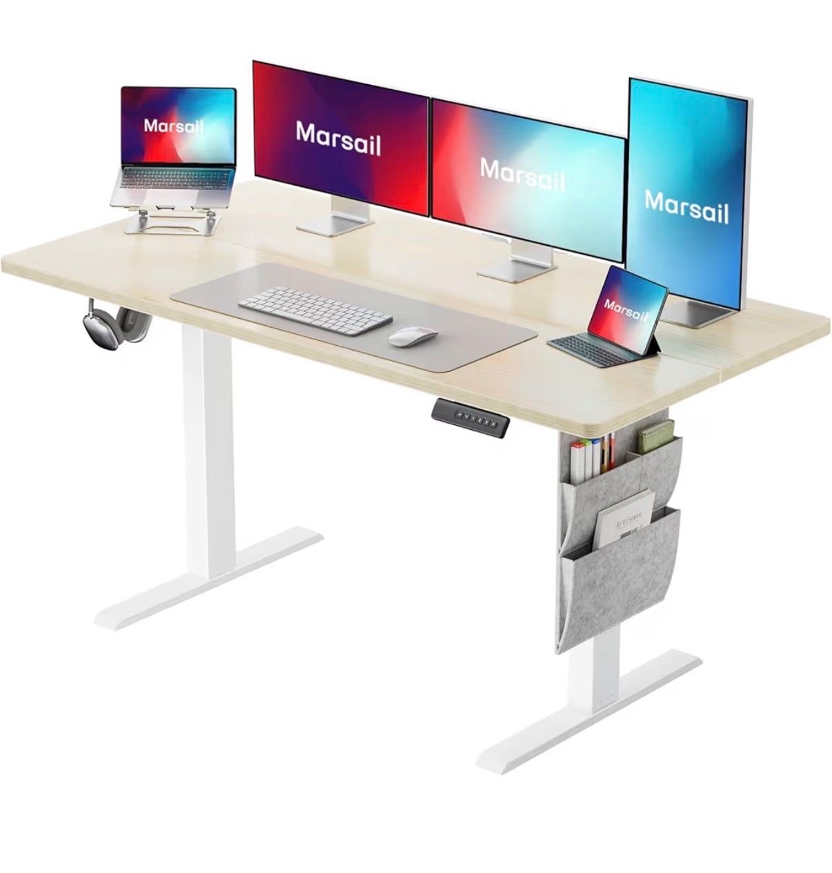 2 55” standing desks