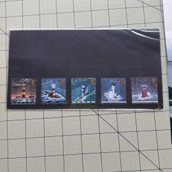 LIGHTHOUSES- ROYAL MAIL MINT STAMPS COLLECTION (ISSUE DATE 24th MARCH 1998)
