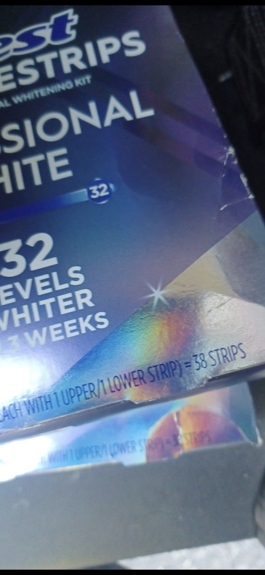 Crest Whitening Strips 20 Boxs Offers Accepted