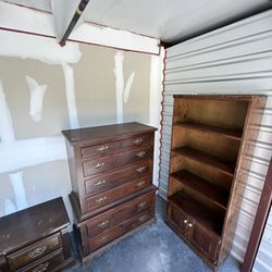 Men's Dresser Book Case And End Table 