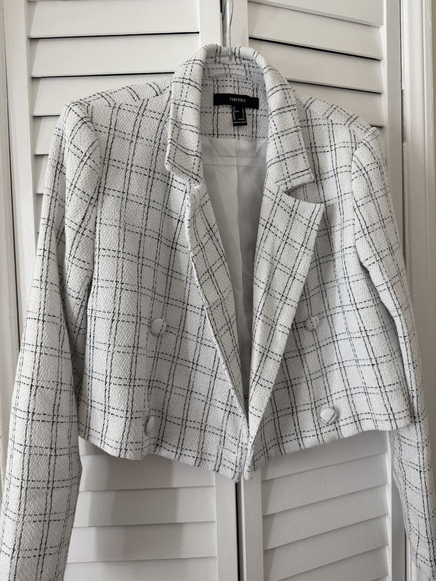 White Blazer