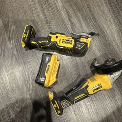 Multitool Grinder And Battery 