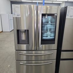28 Cu Ft French Door Smart Hub Refrigerator 