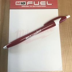 Milwaukee Power Tools Pen & Writing Pad Set  - Fuel M12 M18 