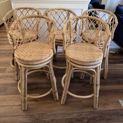 Serena & Lily Avalon Swivel Chairs