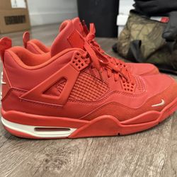 Nike Air Jordan Retro 4 Red Men’s Size 12