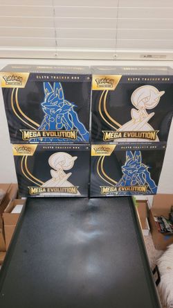 Pokemon mega evolution 4 boxes